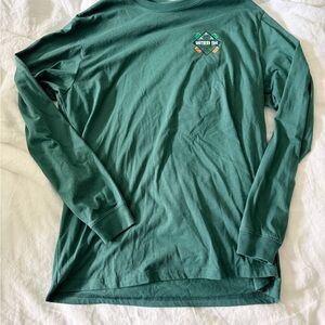 Southern Tide Forest Green Long Sleeve Tee